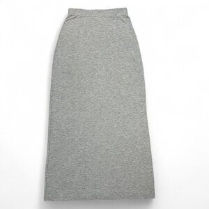 Grey Fitted Skirt